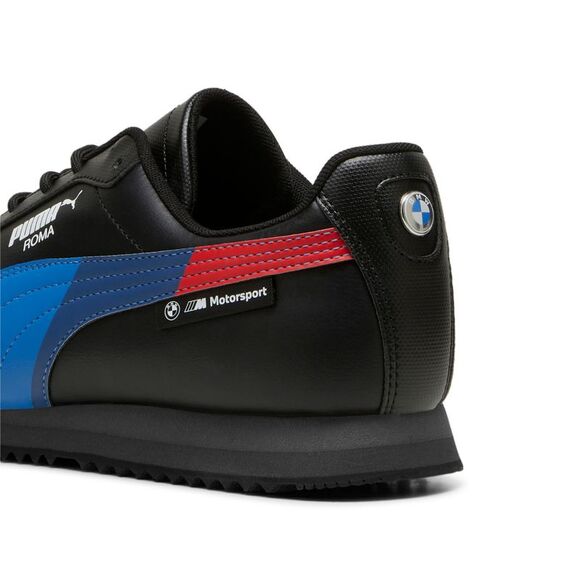 Puma Mens BMW MMS Roma Via Black Shoes (NWT) - Picture 3 of 5